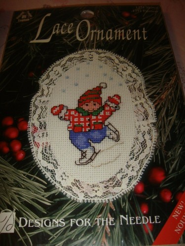 Design For The Needle Lace Ornament Kits Set Of 2 - Picture 4 of 7
