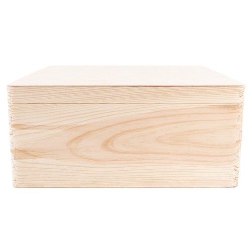 Creative Deco Grande Scatola in Legno | 30 x 20 x 14 cm | Coperchio e Maniglie - Foto 6 di 63