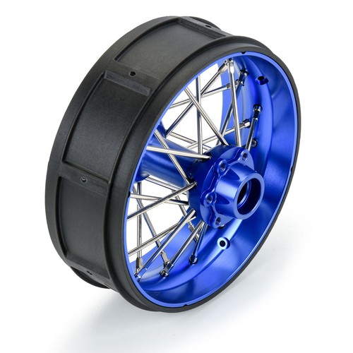 Pro-Line PRO284800T1 1/4 Pro-Spec Alum V2 Bead Rear Wheel Blue (1) Promoto-SM - Picture 2 of 5