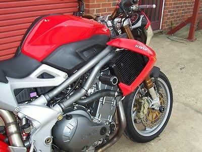 R&G Crash Protectors Black - Classic Style Benelli Cafe Racer 1130 2004 - 2018 - Picture 4 of 5