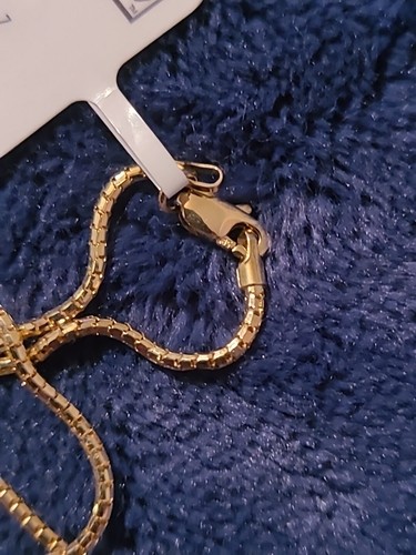 14kt Yellow Gold 18" Ice Chain Brand New With Tags. - Picture 3 of 15