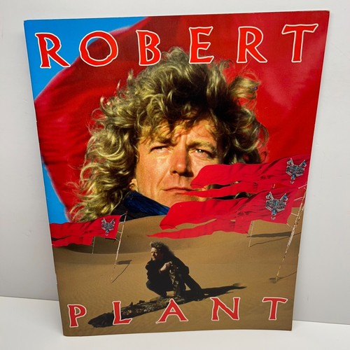 Vintage Robert Plant 1988 Now and Zen Tour Book Concert Program Led Zeppelin - Picture 2 of 12