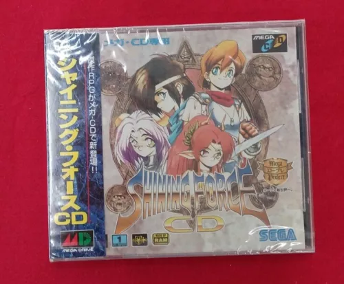 Sega Mega CD Shining Force CD Japan MD game Factory Sealed New