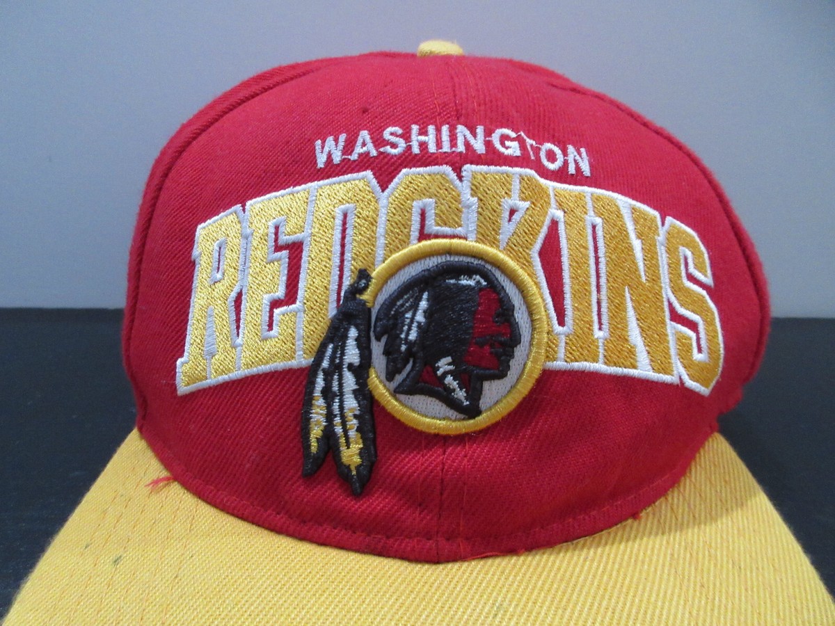 Washington Redskins Hat Cap Snap Back Red Mitchell Ness NFL