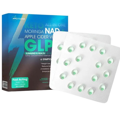 30 Capsules GLP-1+vegetarian, Natural Supplement Pearl Peptide Complex.