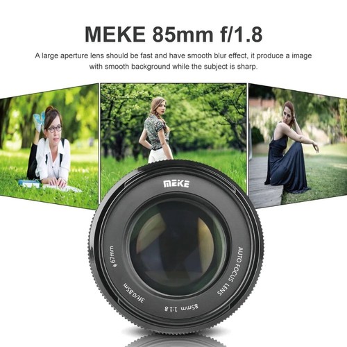 Meike AF STM 85mm F1.8 Full Frame Auto Focus Lens for Nikon Z/Fujifilm X/ Sony E - Picture 15 of 19