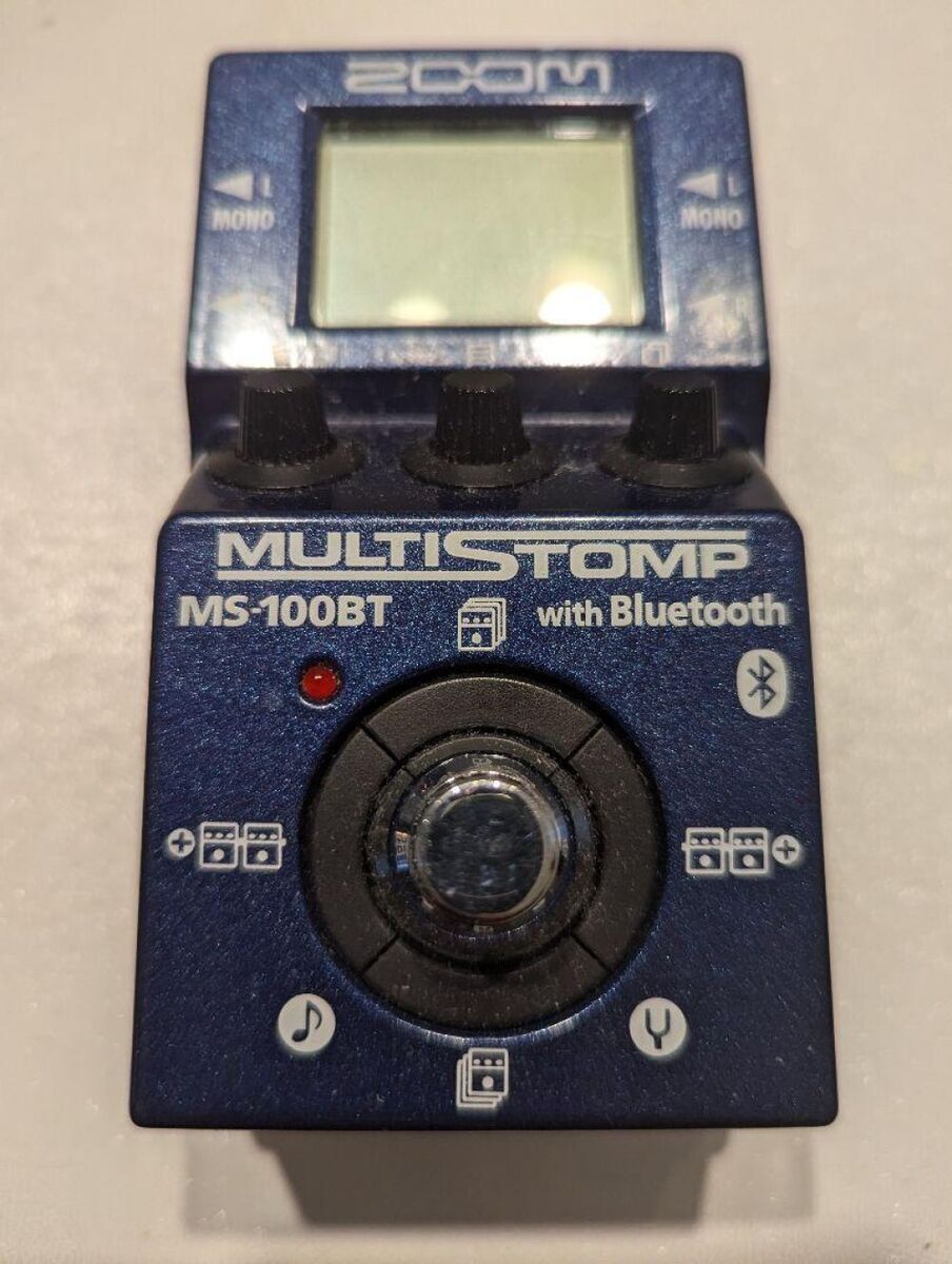 Zoom MS-100BT MultiStomp Guitar Pedal with Bluetooth | Zoom