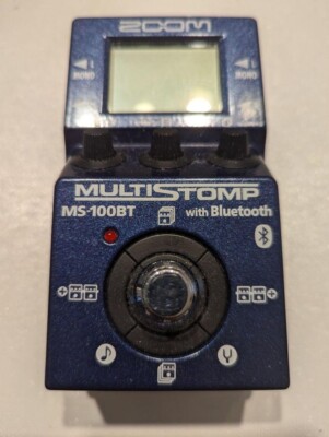 zoom multistomp ms-100BT エフェクター　ジャンク品 ZOOM MS-100BT (中古)
