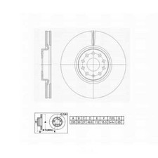 Disc Brake Rotor-FVP Premium Replacement Coated WINSTOP 6622157