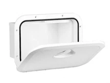 Nuova Rade Top Line storage hatch locker 270mm x 375mm for boat - white
