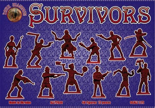 SOLDATINI 1/72 Apocalyptic ERA - FANTASY BOX 72038 Survivors (antizombies) - Imagen 3 de 3