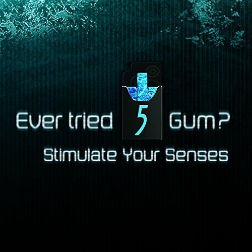 5 GUM Sugar Free Chewing Gum, Peppermint Cobalt, 35-stick pack (6 packs) - Picture 2 of 6