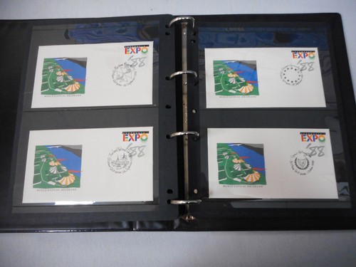 #QQ. SET(64) 1988 AUSTRALIAN EXPO PAVILION POSTMARKS - Picture 7 of 12