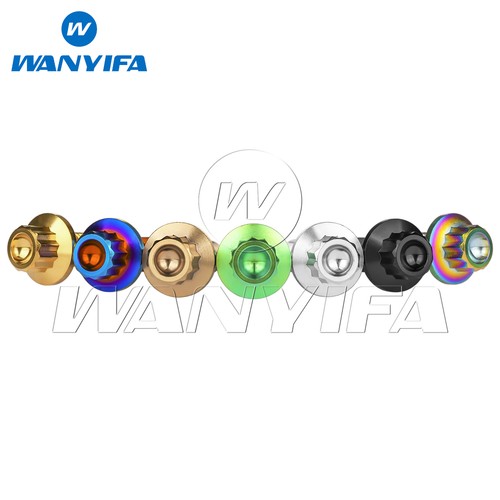 Titanium Bolt M7 M8 Flange 12-Point Screw Car Wheel Split Rim Modifications Part - Picture 7 of 15
