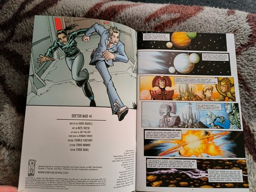 DOCTOR WHO # 1 NM 2008 IDW COVER A NICK ROCHE 10TH DOCTOR DAVID TENNANT ! - Picture 2 of 11
