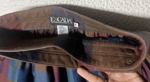 Vintage Escada 90s Wool Skirt - Picture 12 of 15