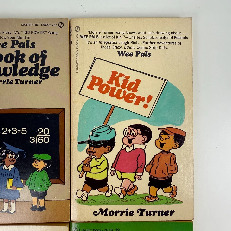 Lot of 6 Morrie Tuner Wee Pals Comic Books Paperback 1970s First Editions - Image 3 of 4