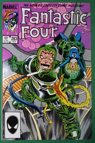 FANTASTIC FOUR #283. 1985 Marvel. "Torment" By John Byrne. With Psycho Man.