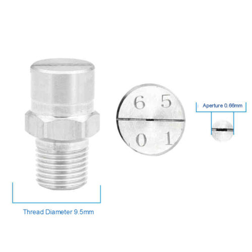 High Pressure Washer Spray Fan Nozzle 1/4" 1/8" 1/2" 3/8"Screw Type 65 Degree - Picture 15 of 89