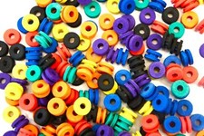 200 pcs MIX Rubber Tattoo Gun Needle Machine A-bar Full Grommets Nipples Supply