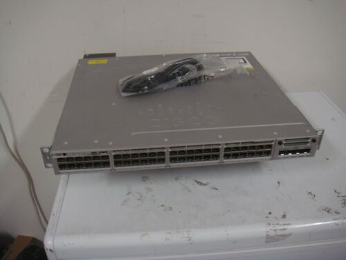 Cisco WS-C3850-48F-S con doppio PWR 1100wac & quasi nuovo-4-10G - Foto 5 di 14
