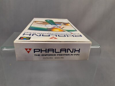 NINTENDO SUPER FAMICOM SFC Phalanx The Enforce Fighter A-144