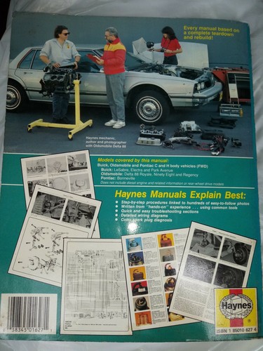 Haynes - Buick, Oldsmobile, Pontiac - Full Size 1985 to 1995 Front Wheel Drive - Picture 2 of 2
