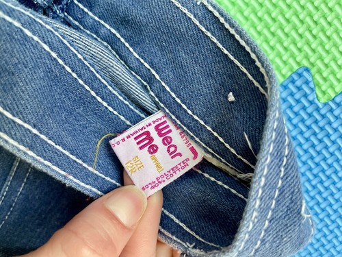 Vintage Girls Jeans 12 Jr Floral Embroidery 70s 80s Straight Leg EUC - Picture 9 of 10