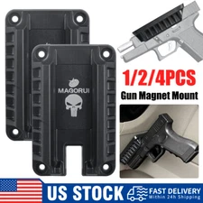 Magnetic Concealed Pistol Gun Holder For Car Magnet Mount Under Desk Holster