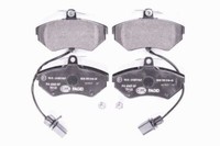 Hella 8DB 355 018-451 Bremsbelagsatz, Scheibenbremse FüR Audi VW