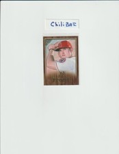 2018 Topps Gallery Wood Mike Trout #100