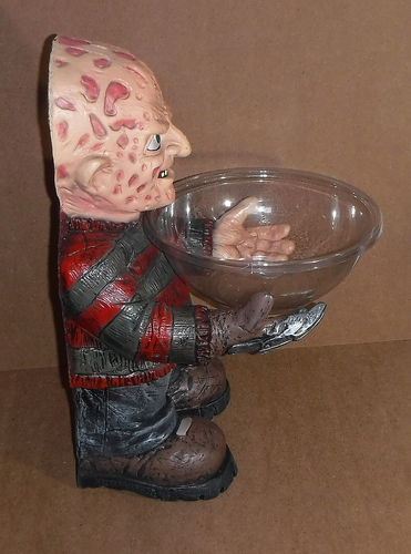 Nightmare On Elm Street Freddy Krueger Halloween Süßigkeiten Schüssel Halter von Rubie's - Bild 4 von 10