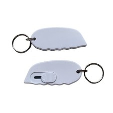 2pcs Mini Box Cutter Portable Mini Keychain Box Cutter with manual Retractabl...