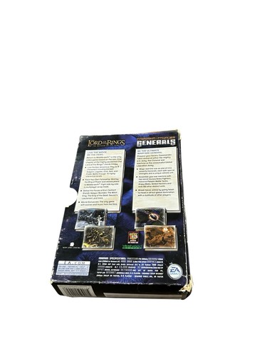 Command & Conquer Generals Lord Of Rings Return King PC Game Big Box Twin Pack - Picture 4 of 10