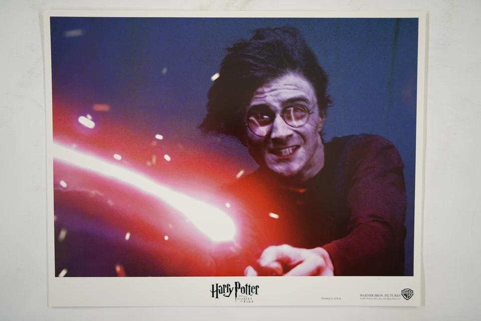 HARRY POTTER AND THE GOBLET OF FIRE Orig Compl. Set of 10 Movie Lobby Cards 2005 - Image 4 of 4