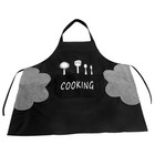 Unisex-Schürze mit Tasche zum Kochen, für die Küche, fettdichte Kochschürze,