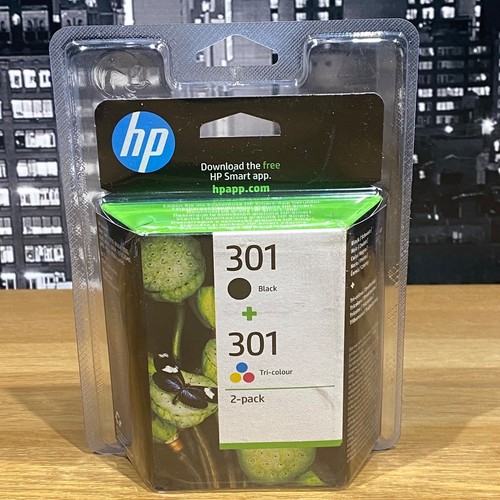 🟢 HP 301 Tinte Schwarz Tri Colour Patronen Deskjet Envy OfficeJet 100% Original - Bild 3 von 19