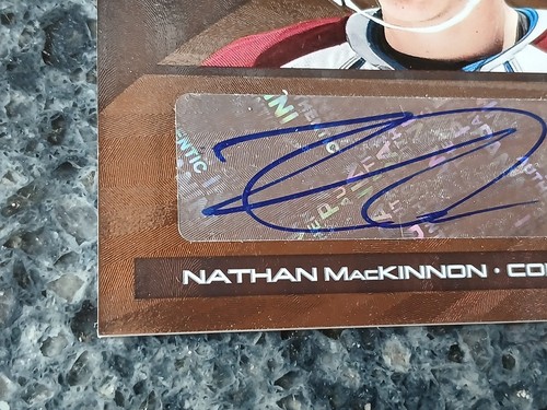 2013-14 Totally Certified Hockey Nathan MacKinnon Rookie Autograph - Picture 3 of 11