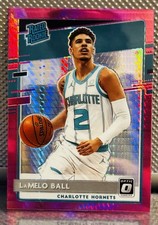2020-21 Panini Donruss Optic - Rated Rookie LaMelo Ball #153 Pink Hyper Prizm 
