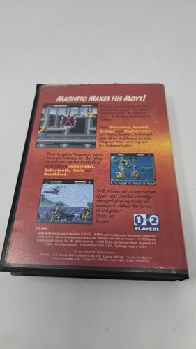 X-Men - Sega Genesis - CIB - komplett - ohne Poster - Bild 2 von 5