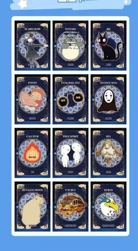Hayao Miyazaki Sammelkarte CCG Anime Studio Ghibli 13er Pack Box Sky - Bild 14 von 14