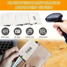 RFID-Blocking Aluminum Lightweight Tear-Resistant 5CS RFID Shielding Card Sleeve