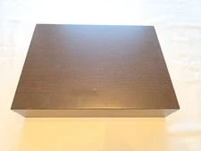 Vintage Unbranded Wood Flatware ~ Silverware Storage Box Chest 15”x11”x3”