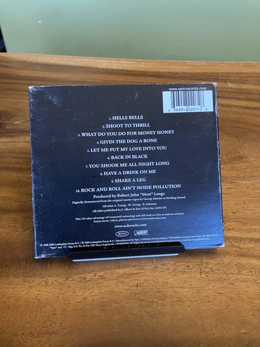 AC / DC - Back in Black CD - Bild 2 von 3