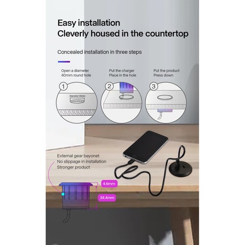 Multi Device Charging Hub for Desktops and Laptops in Modern Workspaces - Zdjęcie 5 z 10