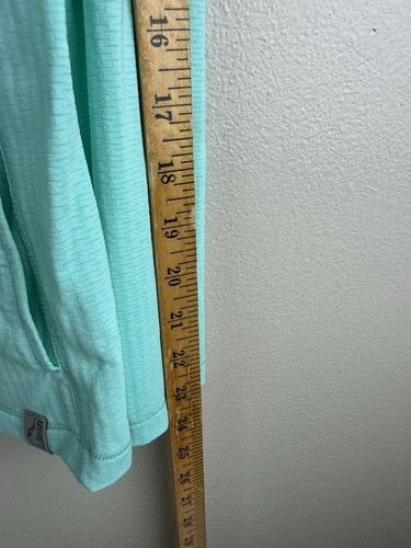 L L Bean Full Zip Mock Neck Women's Jacket Size Large Seafoam Green - Picture 5 of 10