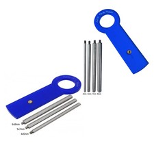 2 Set JUMP RING MAKER ROUND  OVAL Tool Sizes 4mm to 8mm 7 Mandrels