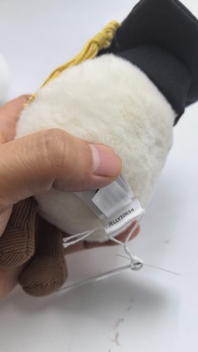 Poupée souple oeuf bouilli jolie graduation Jellycat 2026 neuve avec étiquette et sac à poussière VENDEUR BRITANNIQUE - Photo 8/9