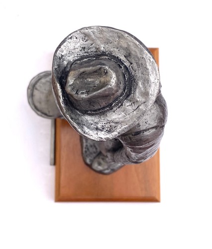 MICHAEL RICKER ROOSEVELT ROUGH RIDERS PEWTER 9-1/2” STATUE #386 Of 1250 - Picture 6 of 7