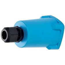 1PC MELTRIC CORPORATION 711P0CP5 HANDLE w/CORD GRIP POLY BLUE SIZE 1 3/4" NPT .